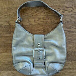 Gold Michael Kors Hobo Bag - Great 90s and Early 00s Style